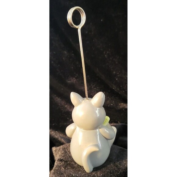 Cat Figurines Photo/ Picture Card Holder Set Of 2 - Picture 7 of 7